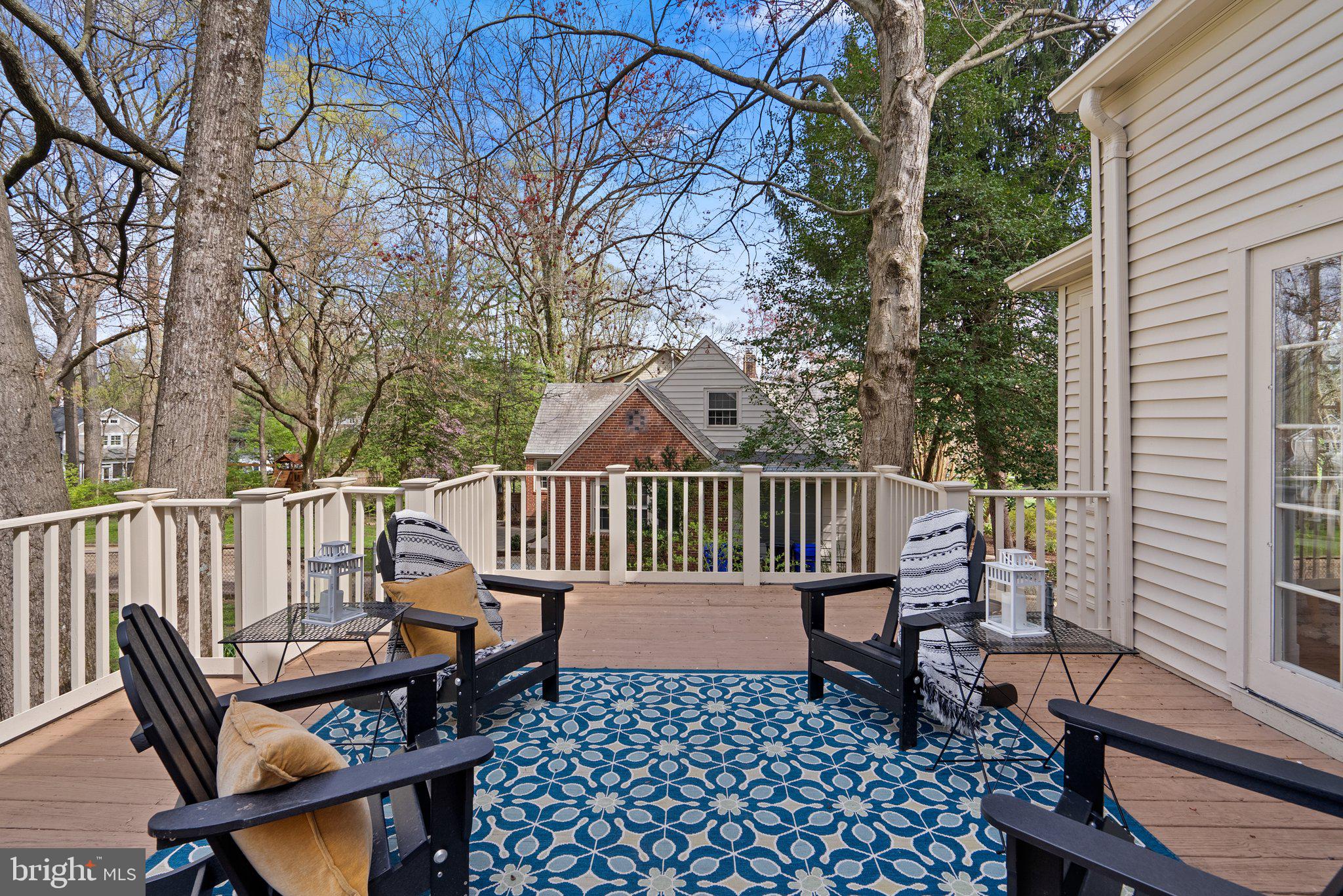 1203 Highland Drive Silver Spring, MD 20910 - Photo 50 of 59 Deck overlooking back yard.