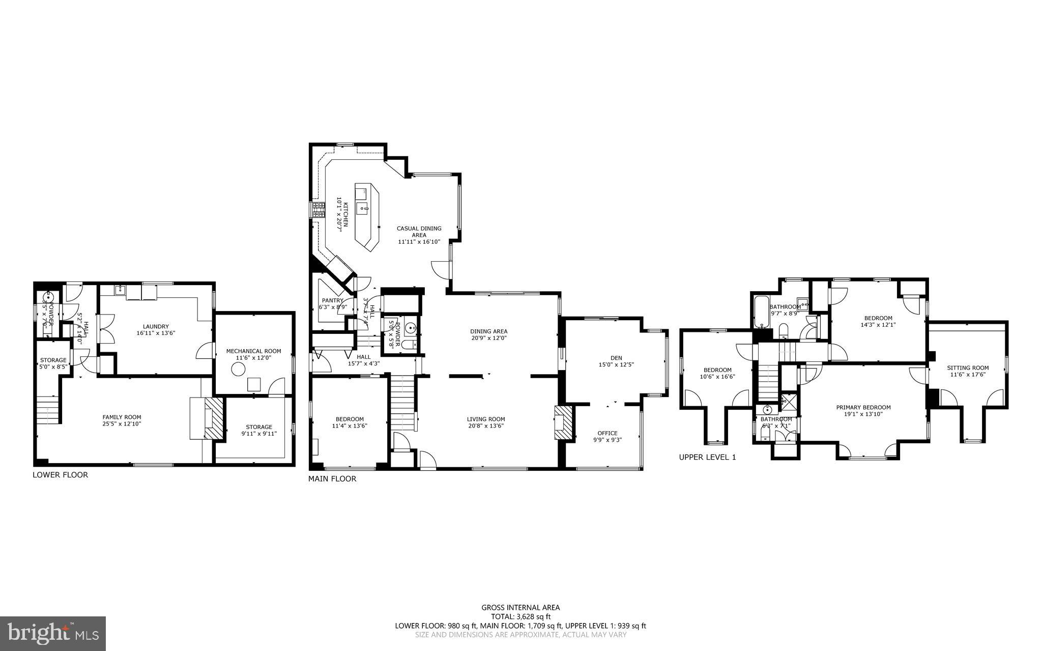 1203 Highland Drive Silver Spring, MD 20910 - Photo 59 of 59 All Level Floor Plans