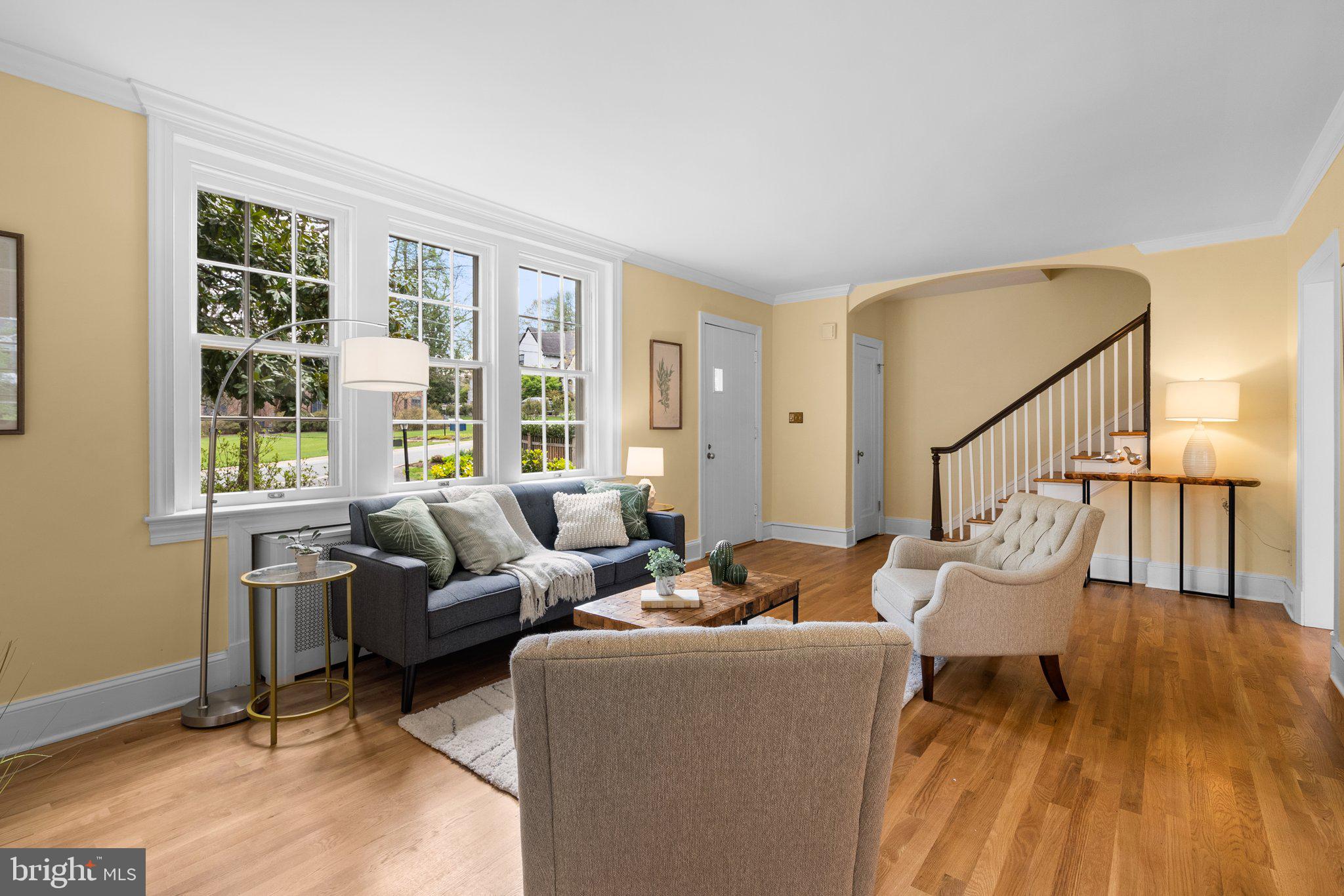 1203 Highland Drive Silver Spring, MD 20910 - Photo 8 of 59 Bright Living Room with large windows
