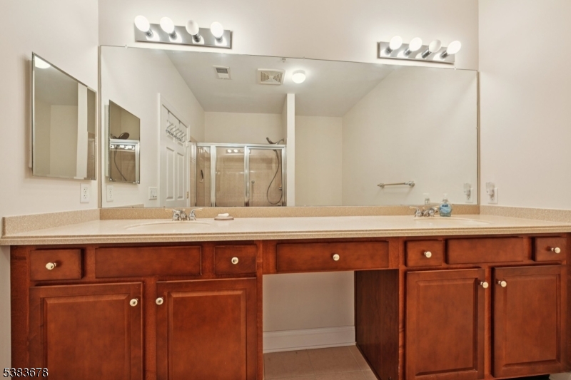 252 Victoria Drive, Unit 252 Bridgewater, NJ 08807 - Photo 13 of 26 a bathroom with a sink and a mirror