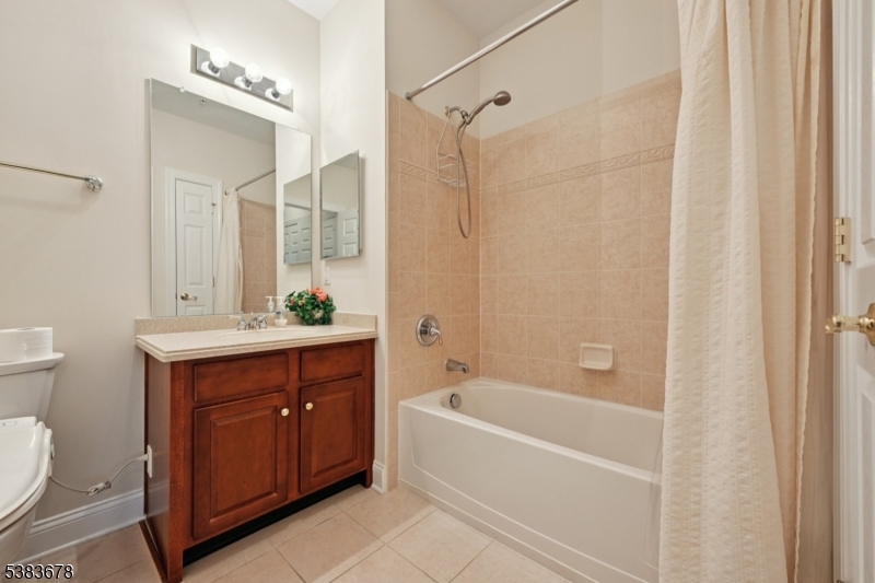 252 Victoria Drive, Unit 252 Bridgewater, NJ 08807 - Photo 16 of 26 a bathroom with a bathtub a sink a toilet and a mirror