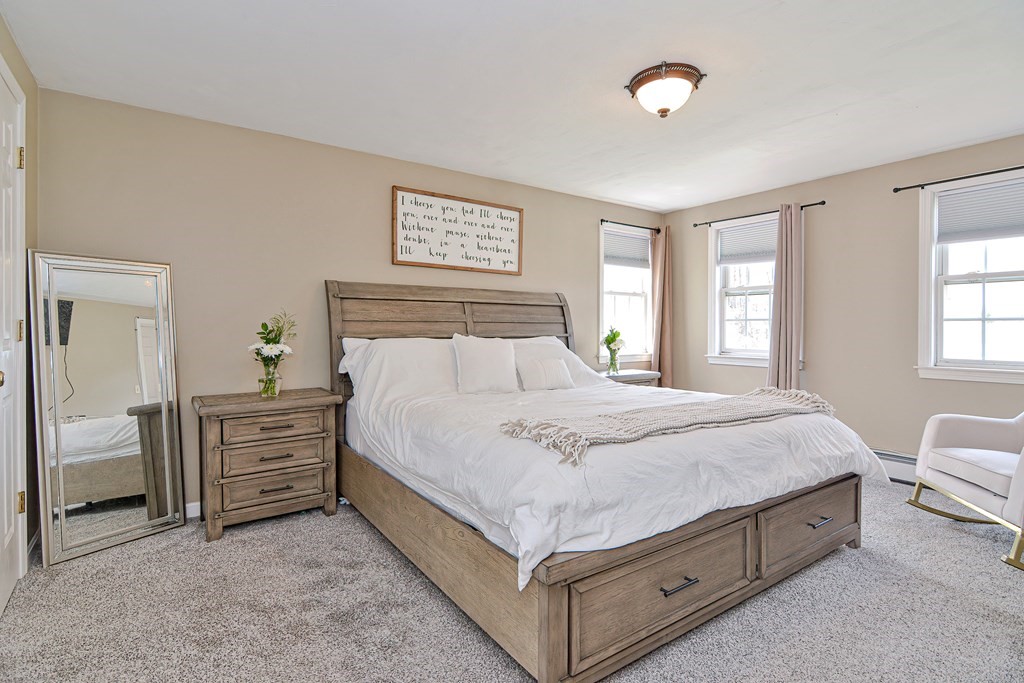 20 Prouty Lane Rutland, MA 01543 - Photo 18 of 40 a bedroom with a bed and a cabinets
