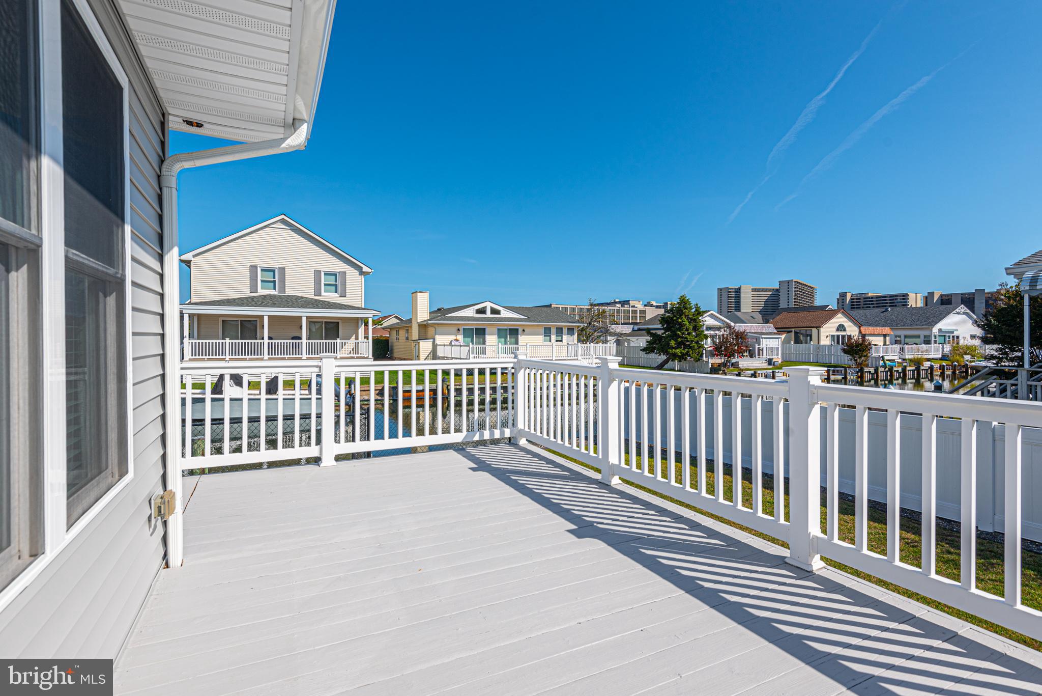 138 Old Wharf Road Ocean City, MD 21842 - Photo 26 of 33 a view of a city from a balcony