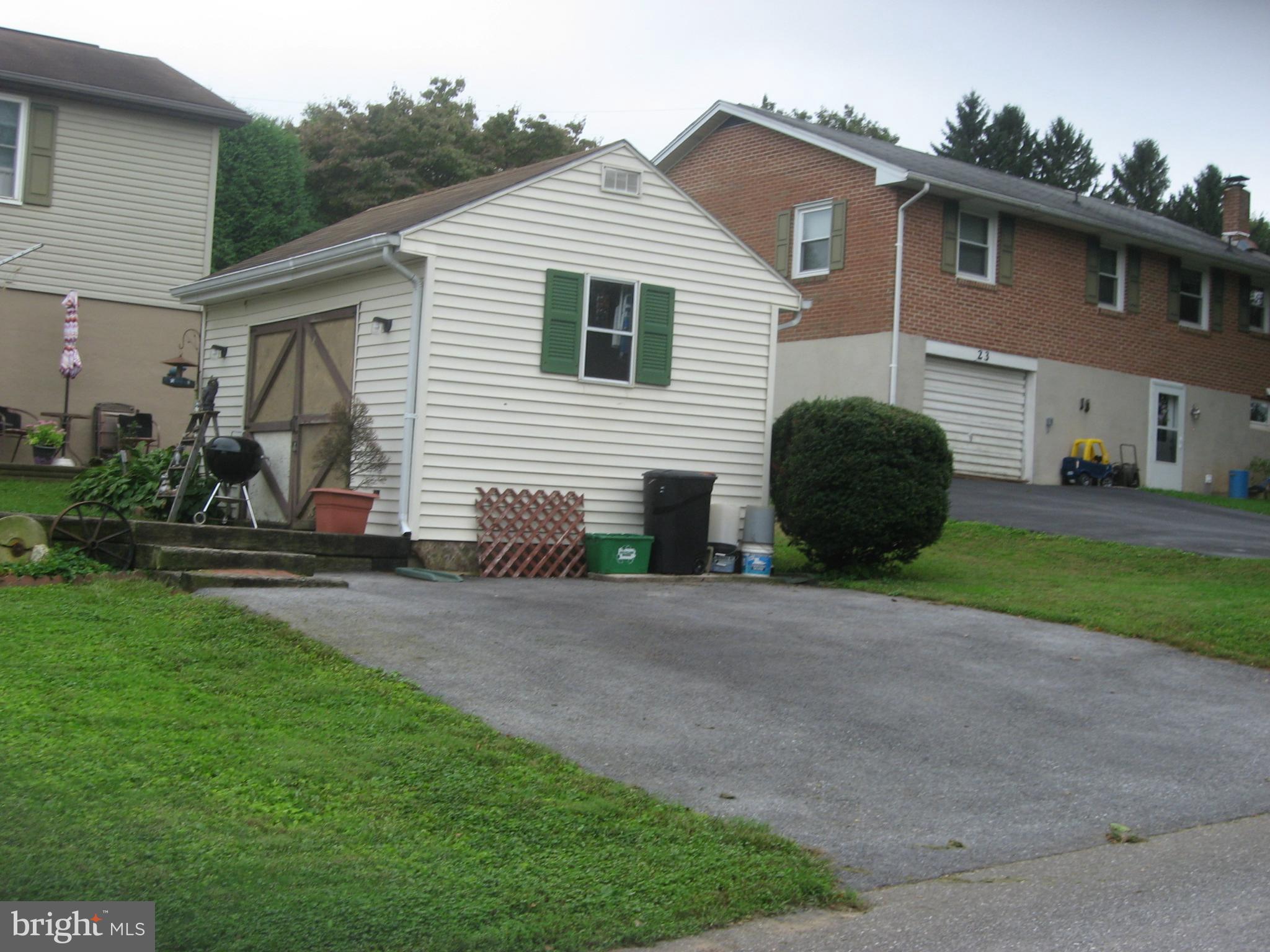 21 Locust Street Spring Grove, PA 17362 - Photo 10 of 58 Shed and paved driveway