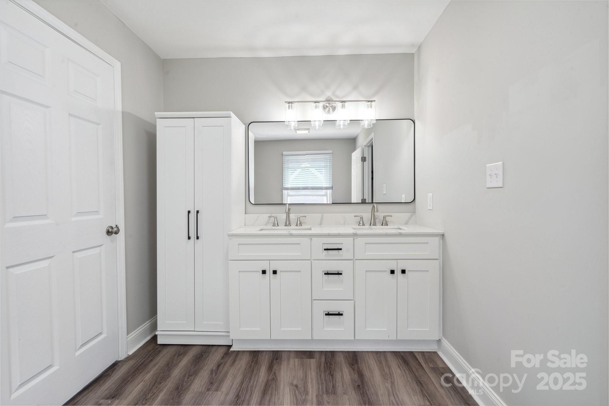 554 Isle Of Pines Road Mooresville, NC 28117 - Photo 24 of 44 a bathroom with a sink and a mirror