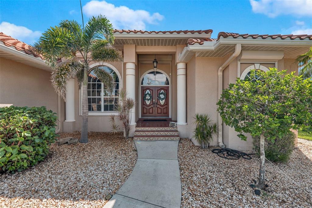 2436 Deborah Drive Punta Gorda, FL 33950 - Photo 43 of 66 a front view of a house