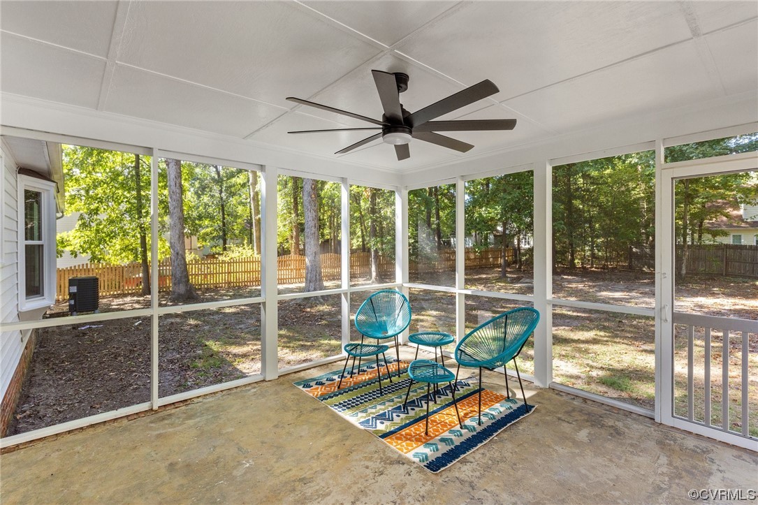 6940 Manning Road Chesterfield, VA 23832 - Photo 26 of 29 Unfurnished sunroom with a healthy amount of sunli