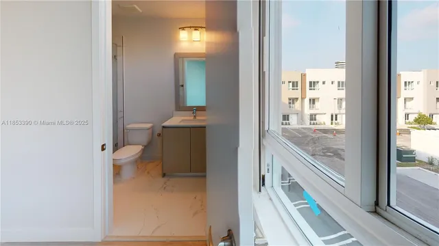 a view of empty room