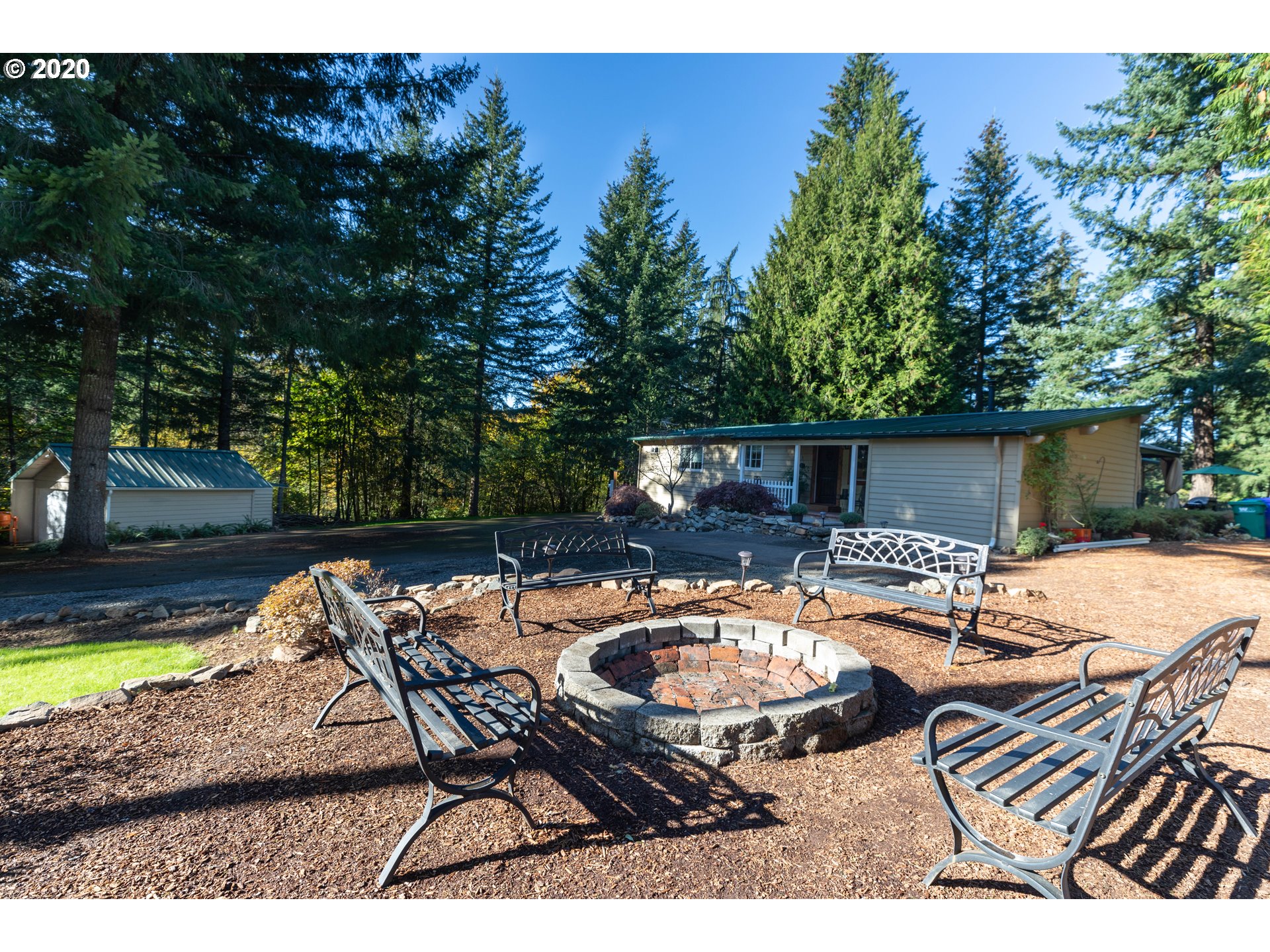 32487 Southeast Colorado Road Sandy, OR 97055 - Photo 31 of 31 a view of backyard with swimming pool and patio