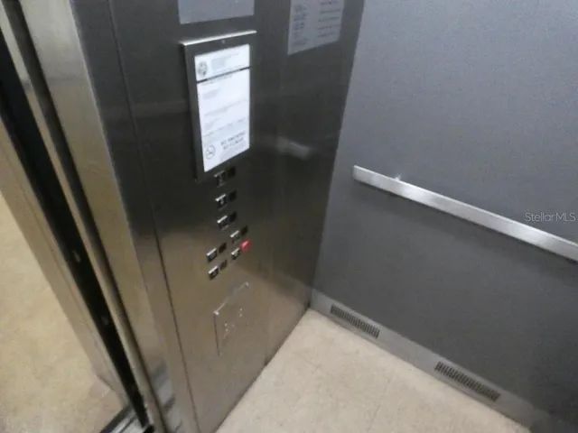 a view of empty room