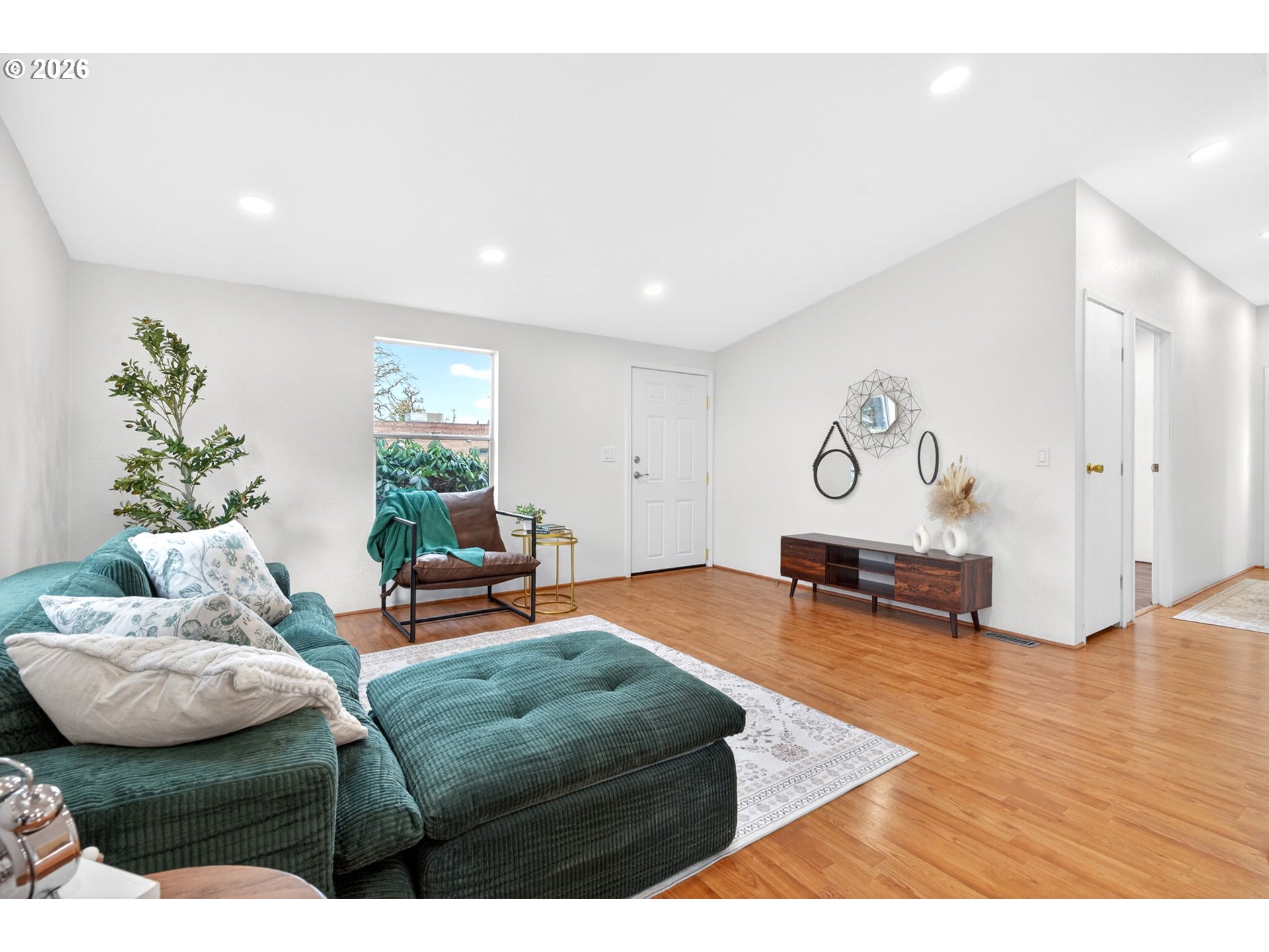 110 South Harrison Street Newberg, OR 97132 - Photo 7 of 41 a living room with furniture and a wooden floor