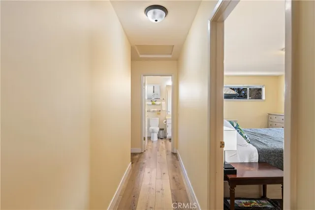 a view of a lake with a mountain view