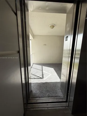 a view of a balcony with couple of appliances