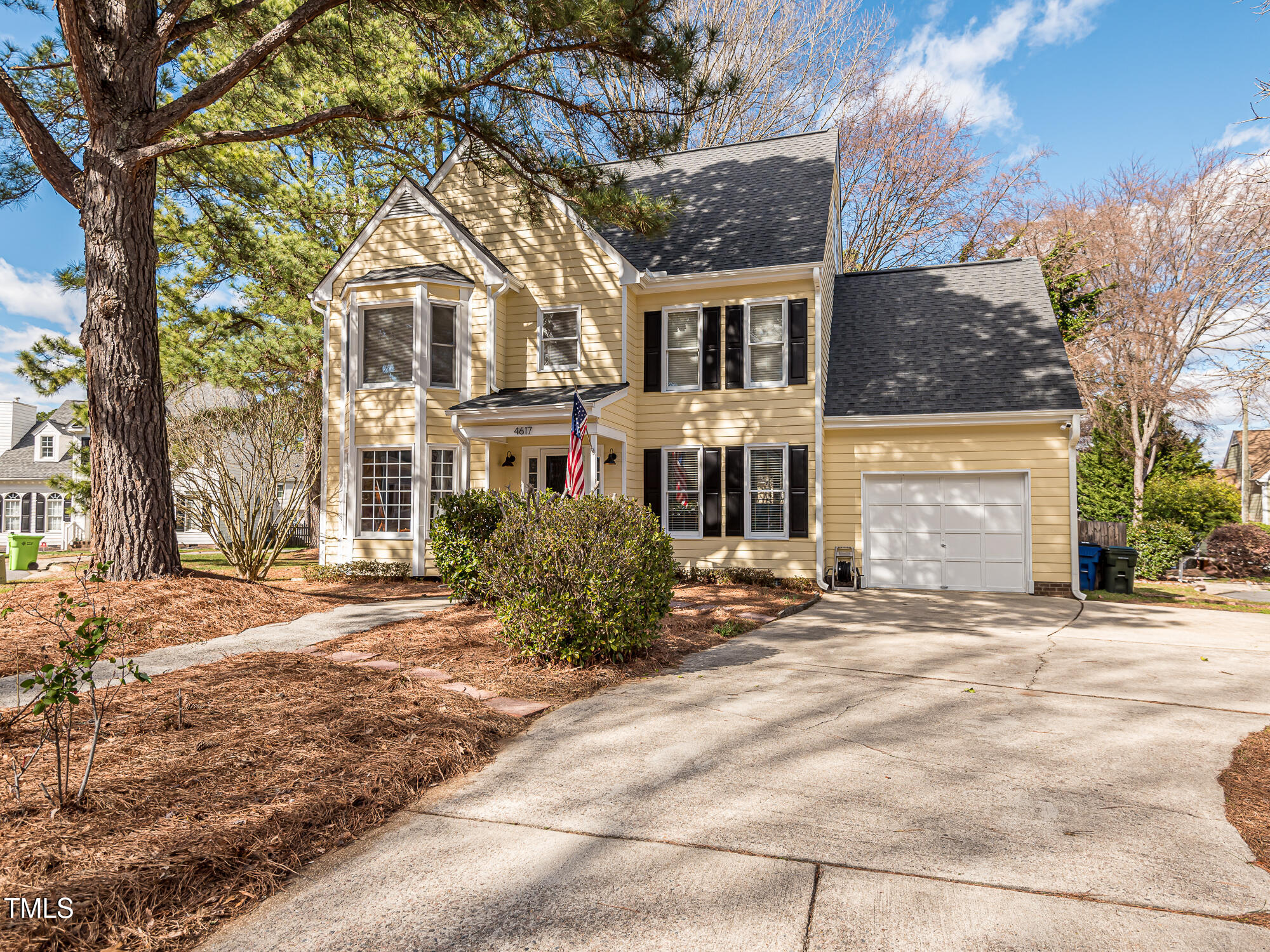 4617 Atterbury Court Raleigh, NC 27604 - Photo 1 of 41 a front view of a house with a yard and garage