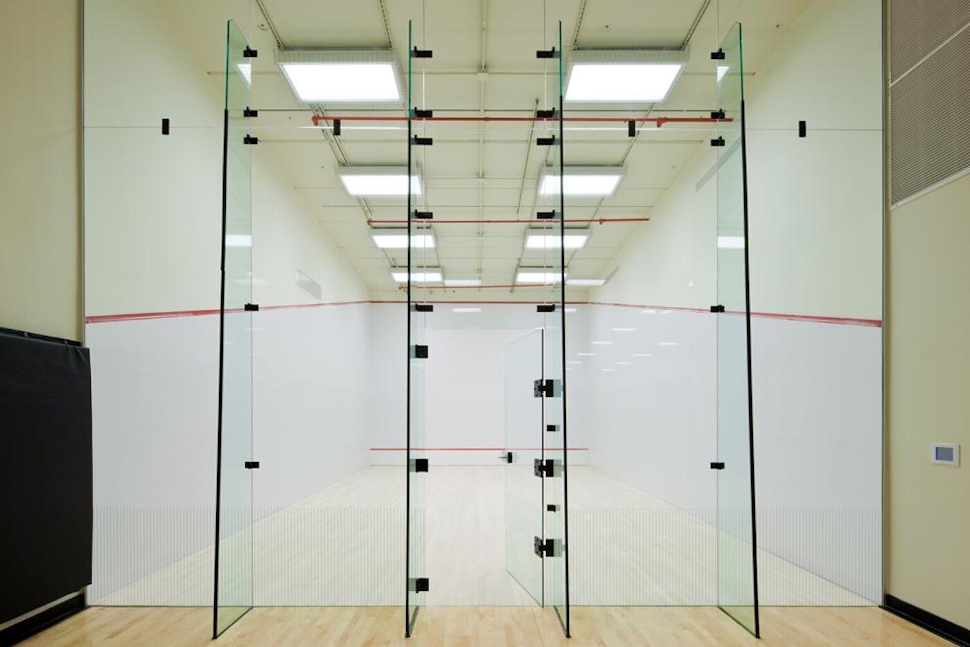 60 Riverside Boulevard, Unit 1806 Manhattan, NY 10069 - Photo 13 of 16 a bathroom with a glass shower door