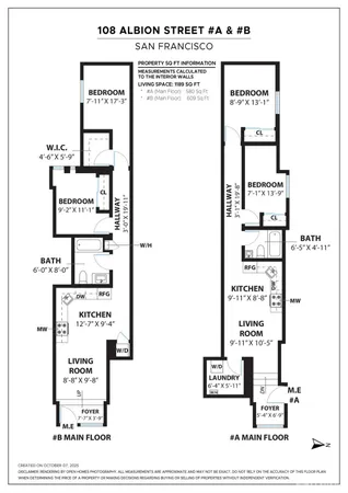 $625,000 | 108 Albion Street, Unit A, San Francisco, CA 94110