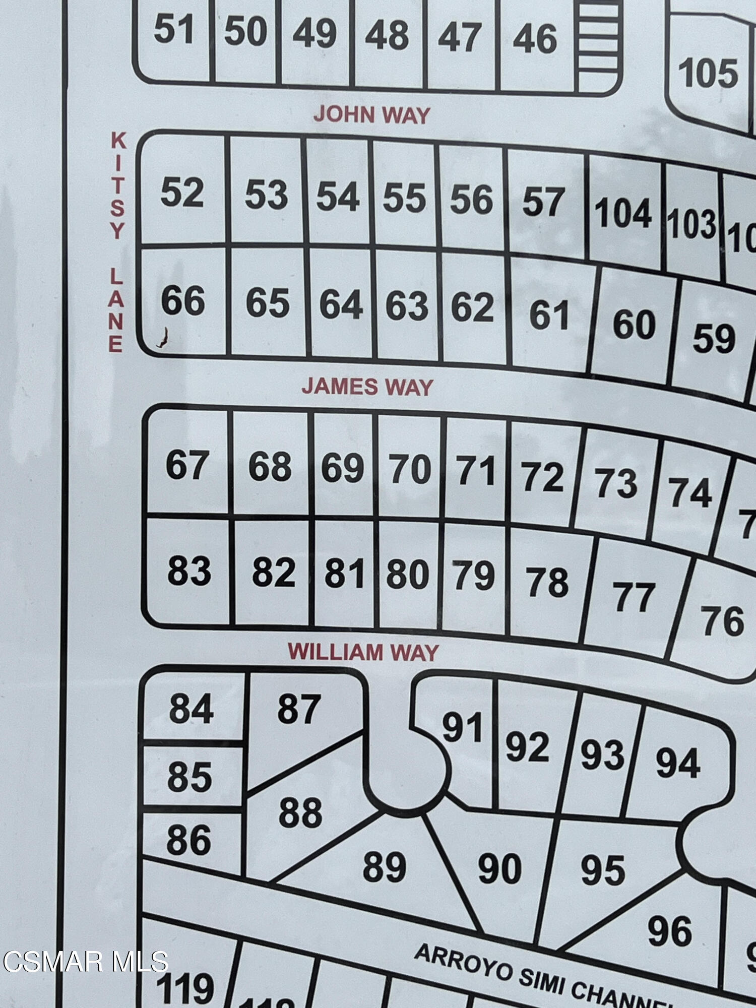 1550 Rory Lane, Unit 83 Simi Valley, CA 93063 - Photo 36 of 50 a close up of a wall with a black wall