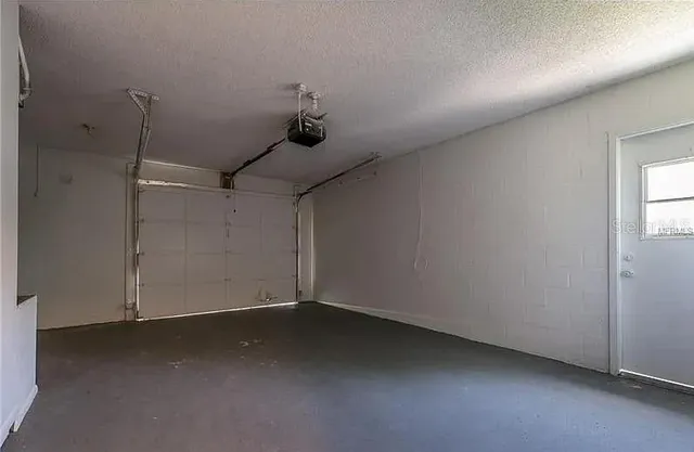 an empty room with a empty space