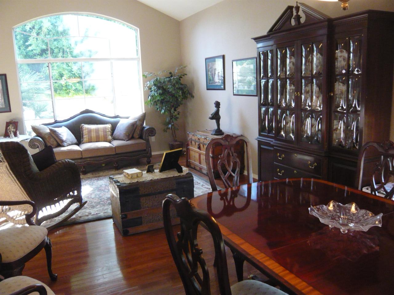 DINING ROOM AND LIVING ROOM