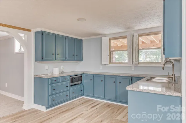 a aerial view of a house