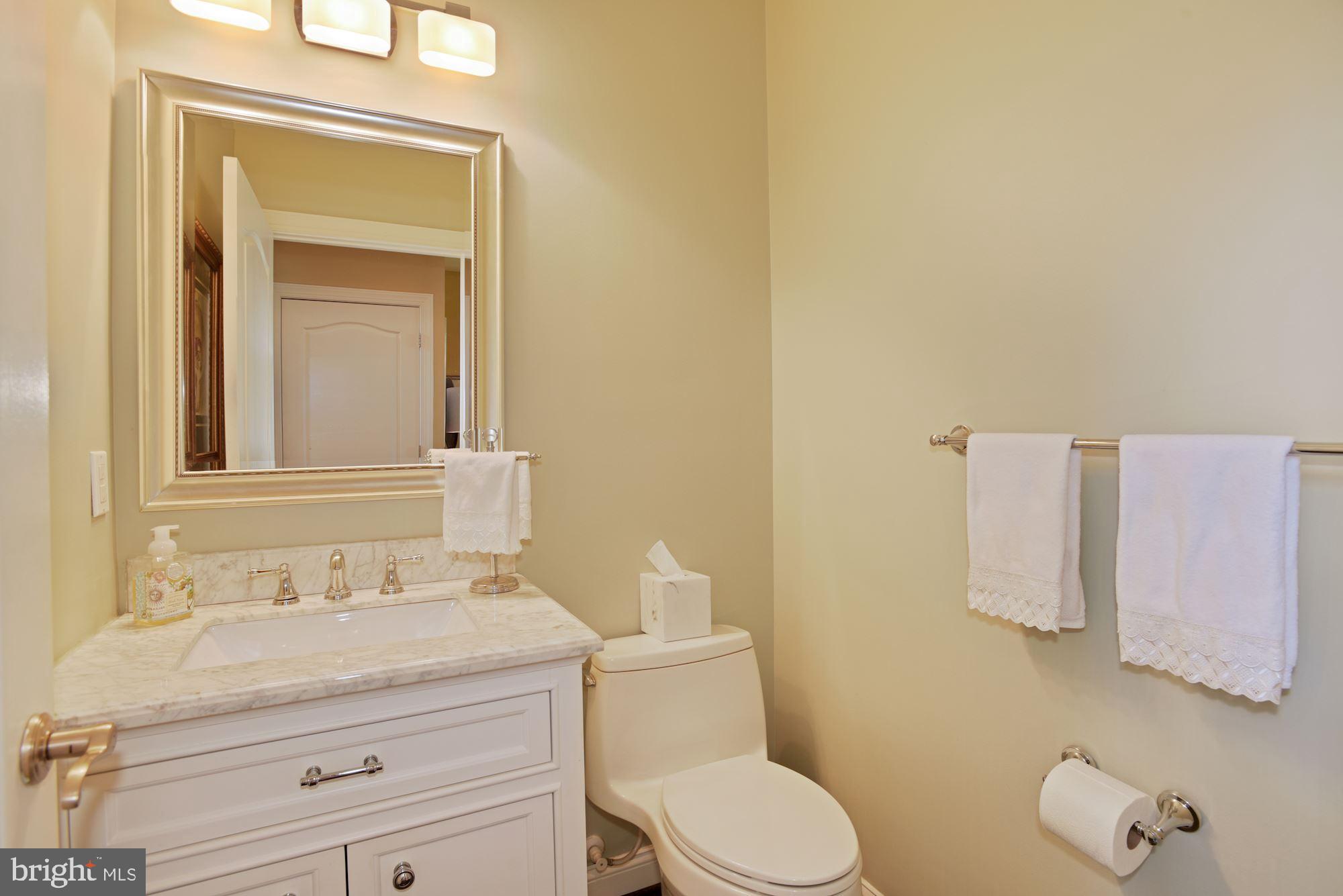 74 Balsam Road Lumberton, NJ 08048 - Photo 26 of 56 a bathroom with a granite countertop toilet sink and mirror