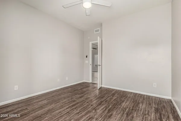 wooden floor in an empty room