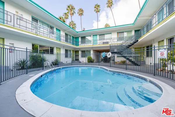 a view of outdoor space yard swimming pool and furniture