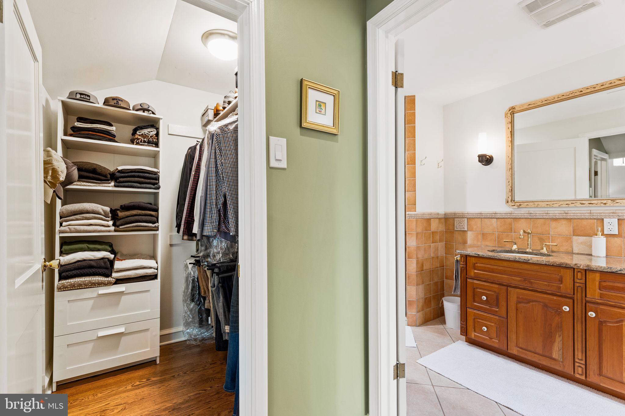 528 Custis Road Glenside, PA 19038 - Photo 40 of 60 Primary Closet (1 of 2)