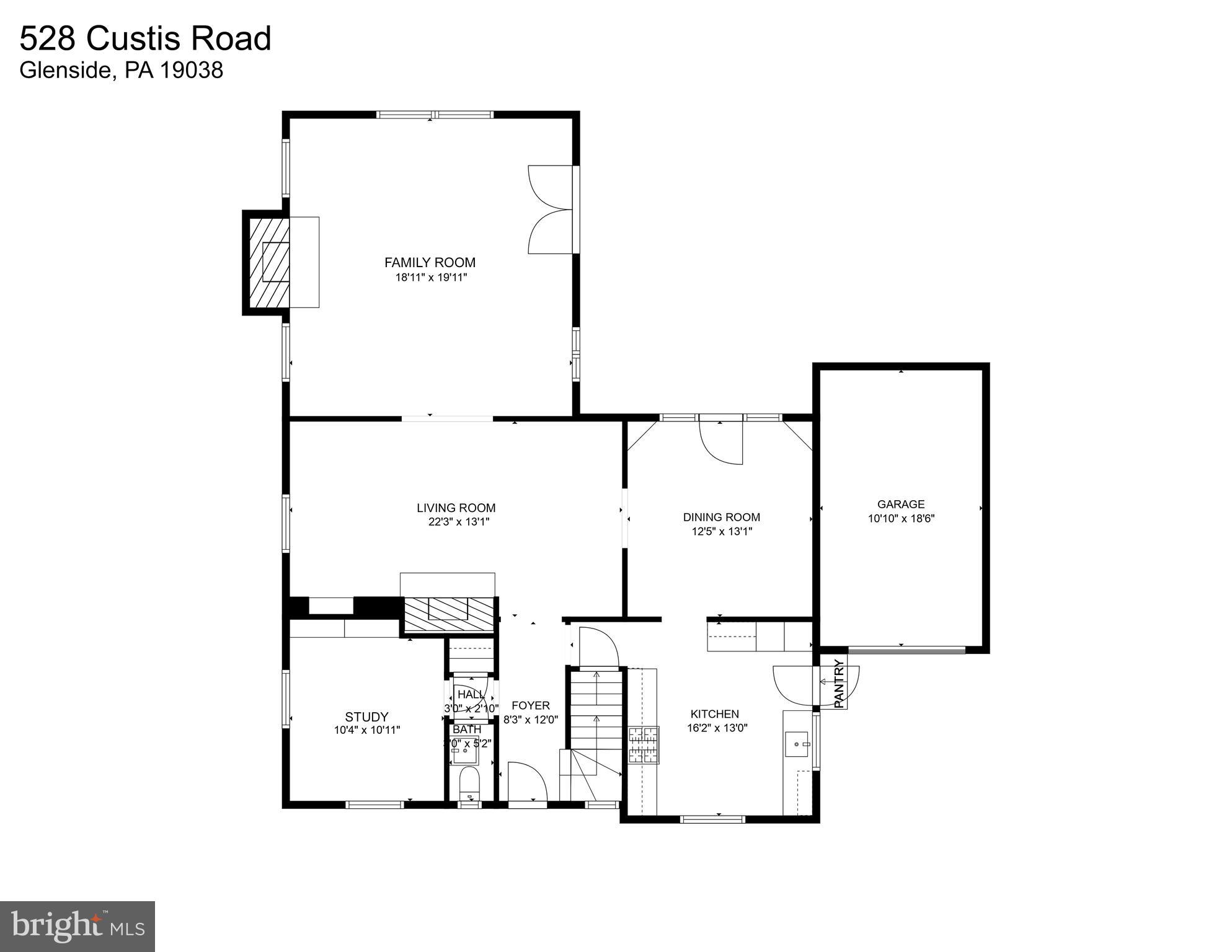 528 Custis Road Glenside, PA 19038 - Photo 58 of 60 First Floor