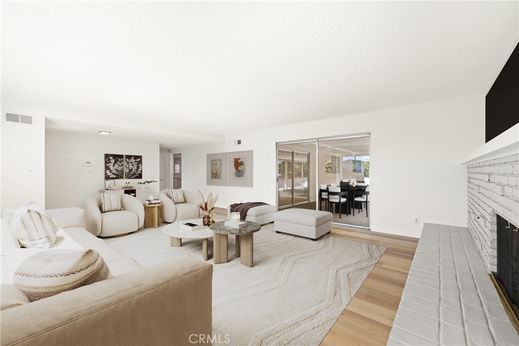 1176 Steele Drive Brea, CA 92821 - Photo 5 of 39 a living room with furniture and a fireplace