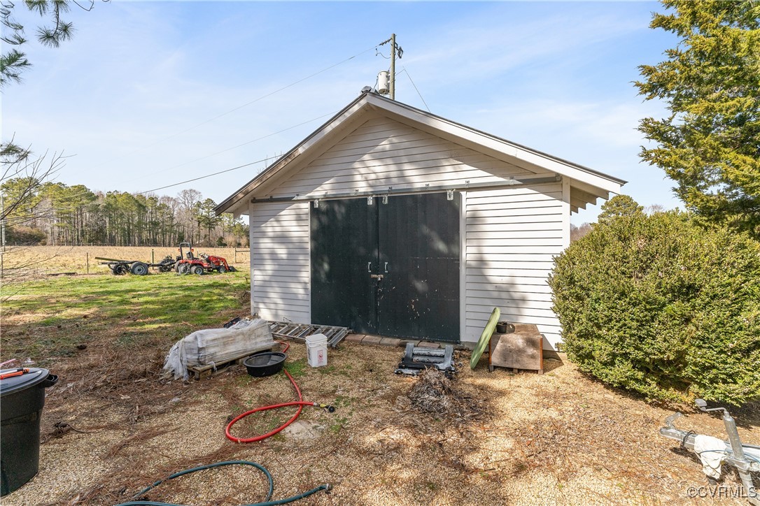 1092 Hull Neck Road Heathsville, VA 22473 - Photo 41 of 50 View of garage or use it as a shed