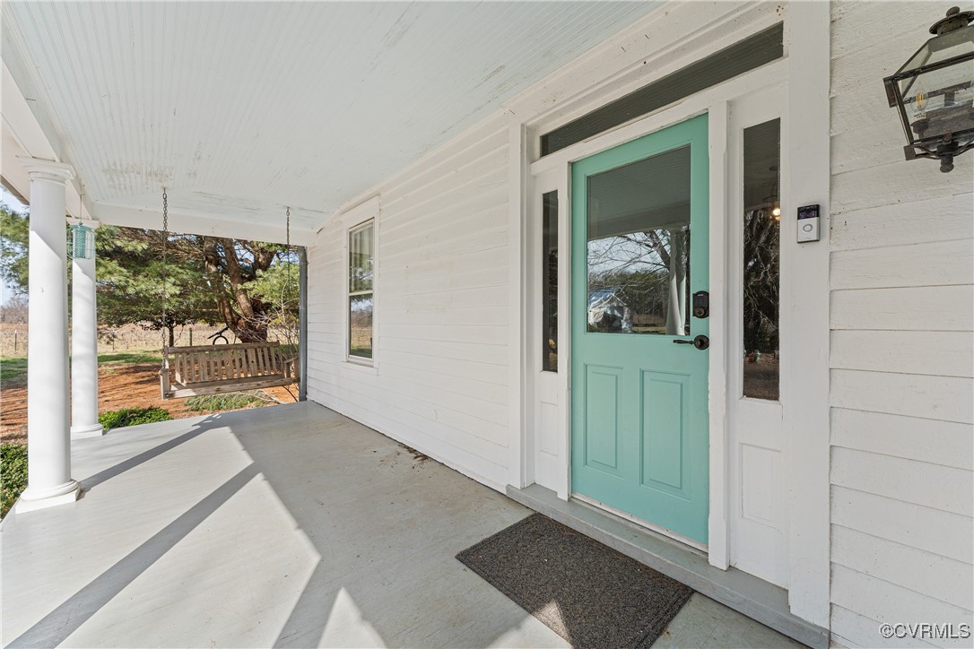 1092 Hull Neck Road Heathsville, VA 22473 - Photo 43 of 50 2024 - New front door with keyed & keyless entry.