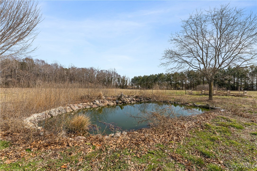 1092 Hull Neck Road Heathsville, VA 22473 - Photo 46 of 50 Man-made pond with waterfalls. Mature landscaping,