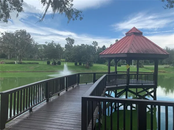 a view of a garden
