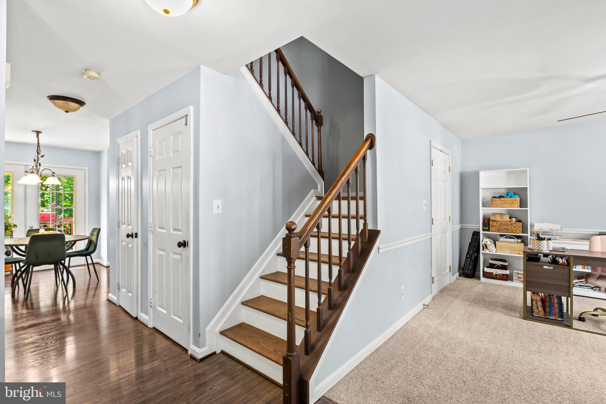 667 San Gabriel Road Lusby, MD 20657 - Photo 6 of 30 Stairs to upper level.