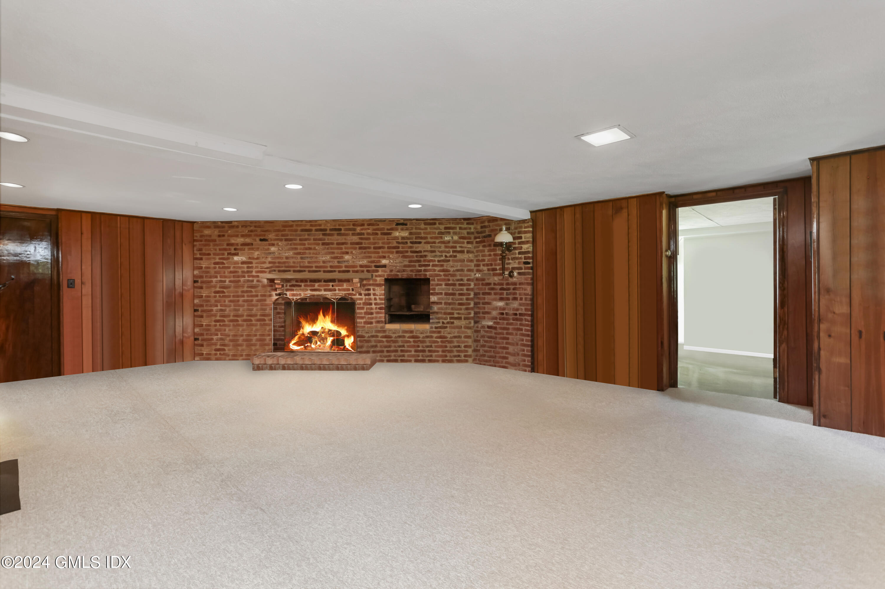 34 Hill Road Greenwich, CT 06830 - Photo 14 of 22 a view of empty room with a fireplace