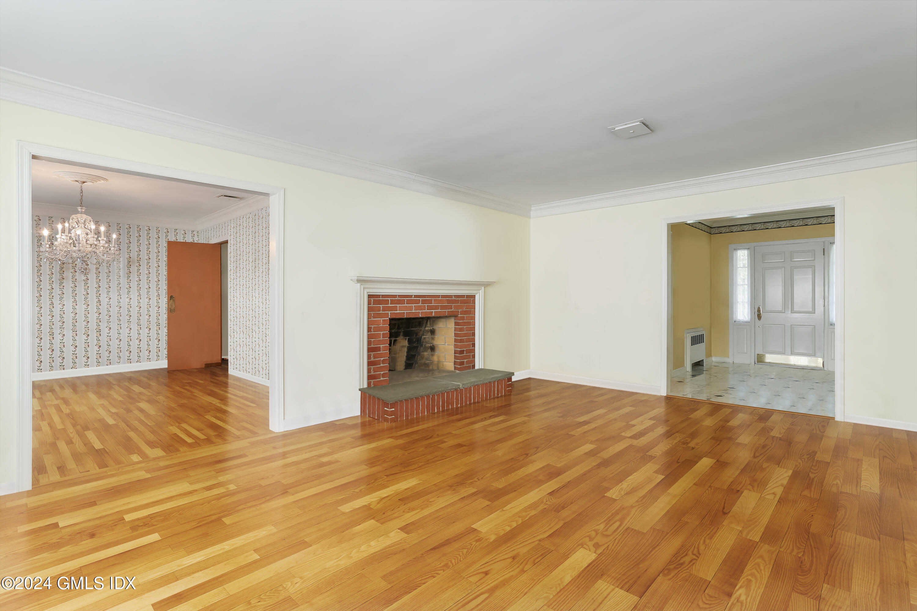 34 Hill Road Greenwich, CT 06830 - Photo 4 of 22 a view of an empty room and wooden floor