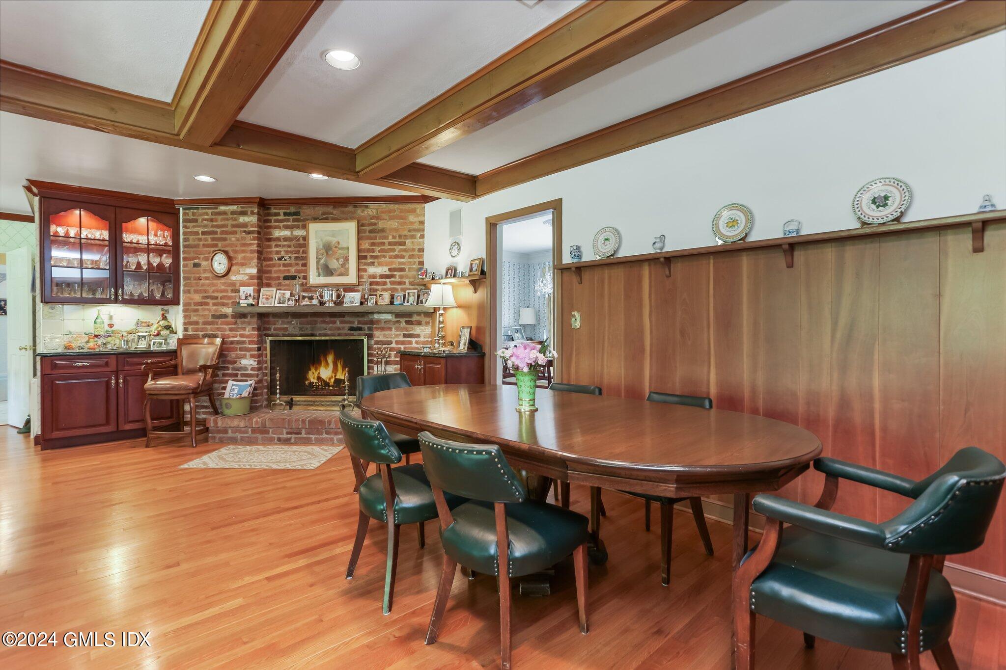34 Hill Road Greenwich, CT 06830 - Photo 7 of 22 a dining room with furniture window and wooden floor