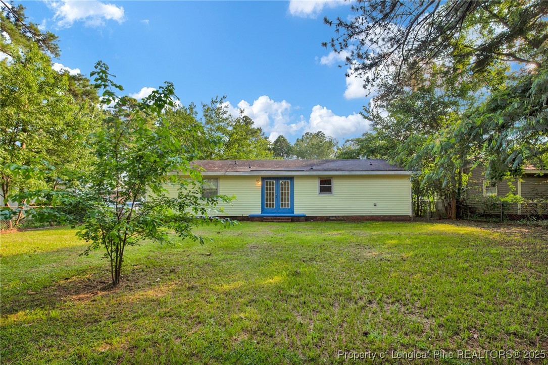 417 Perth Street Fayetteville, NC 28314 - Photo 28 of 30 a view of a house with a garden