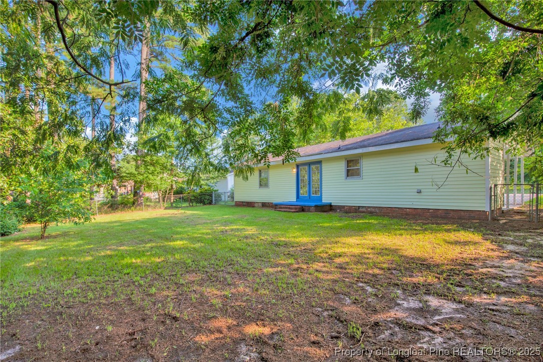 417 Perth Street Fayetteville, NC 28314 - Photo 29 of 30 a view of a house with a backyard