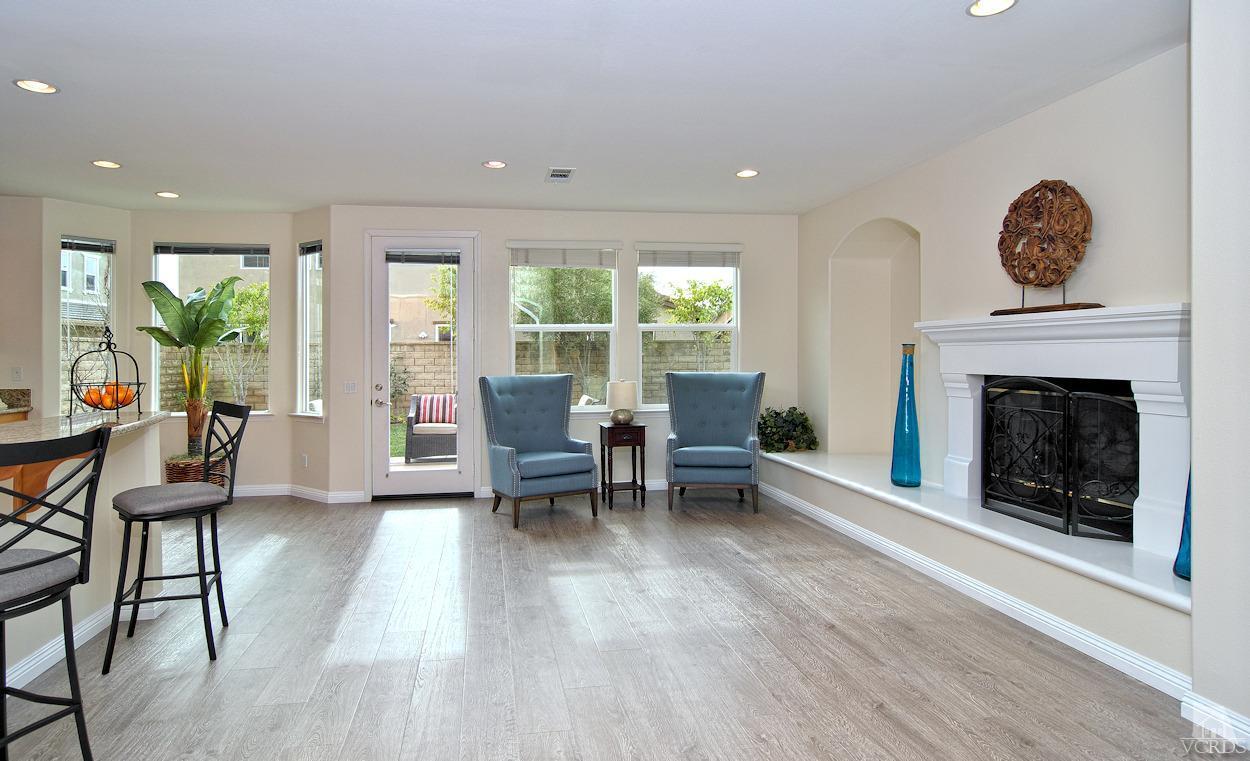 3522 Bridgehampton Way Camarillo, CA 93012 - Photo 15 of 52 a living room with furniture and a fireplace