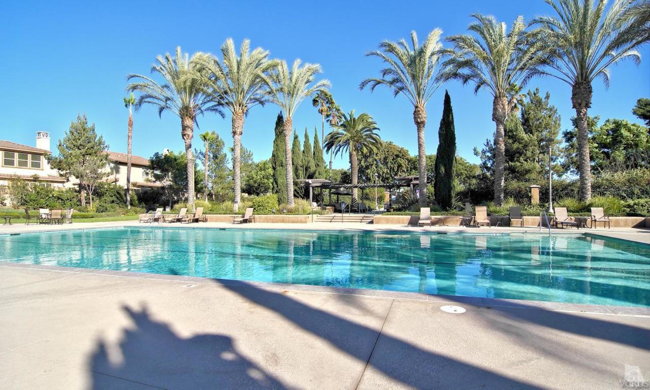 3522 Bridgehampton Way Camarillo, CA 93012 - Photo 39 of 52 a view of swimming pool with a yard and palm trees