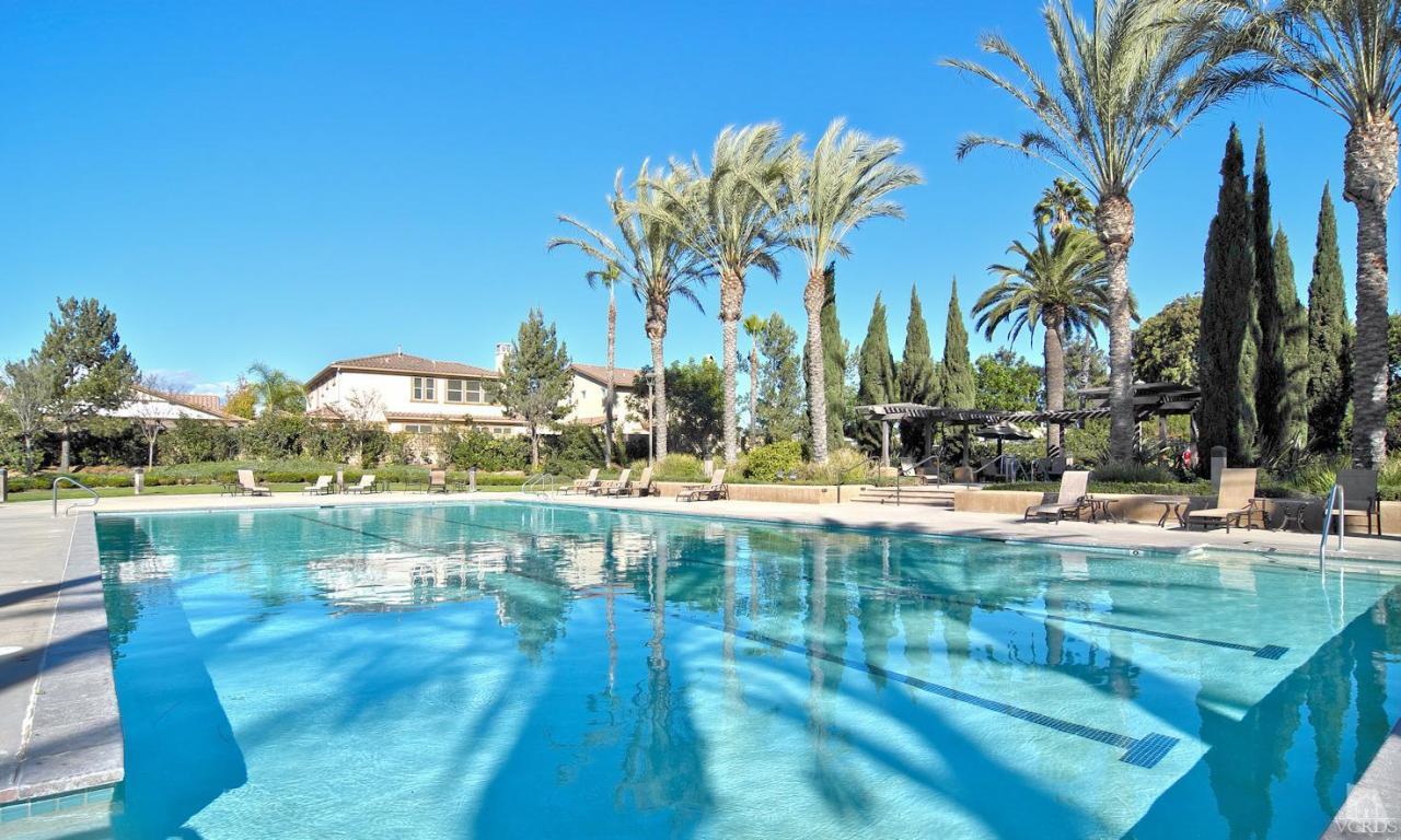 3522 Bridgehampton Way Camarillo, CA 93012 - Photo 40 of 52 a view of swimming pool with outdoor seating and plants