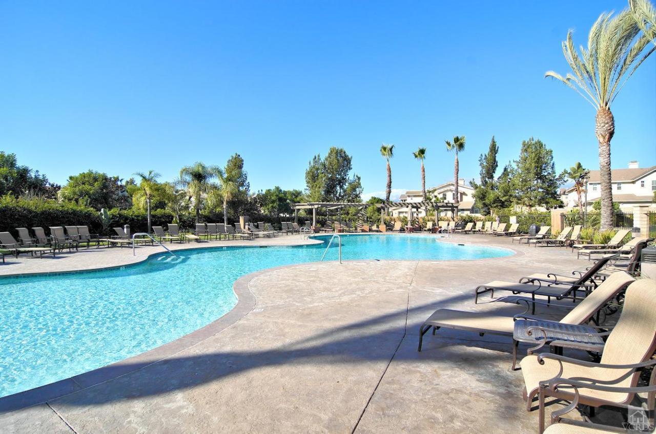 3522 Bridgehampton Way Camarillo, CA 93012 - Photo 44 of 52 a view of swimming pool with outdoor seating and plants