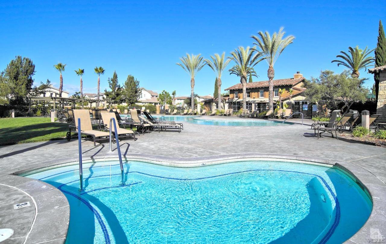 3522 Bridgehampton Way Camarillo, CA 93012 - Photo 45 of 52 a swimming pool with outdoor seating and yard