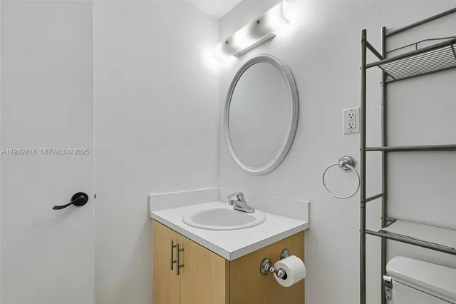 a view of a lake with building in front of it