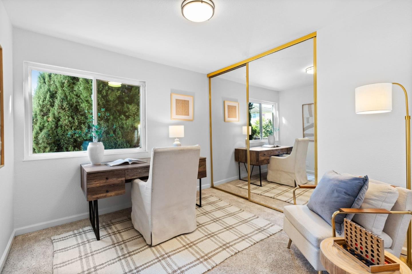 1386 Prada Court Milpitas, CA 95035 - Photo 20 of 36 a work room with furniture and a window