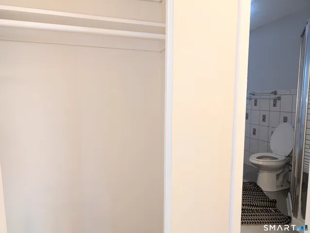 a bathroom with a toilet