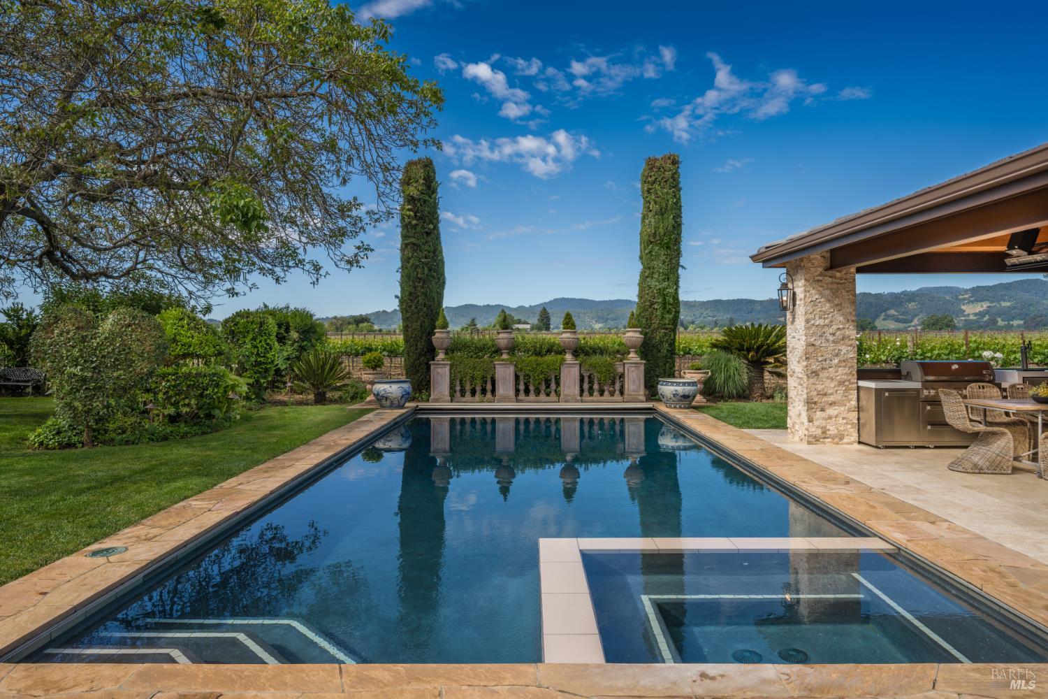 5045 Big Ranch Road Napa, CA 94558 - Photo 42 of 71 a view of a balcony with yard