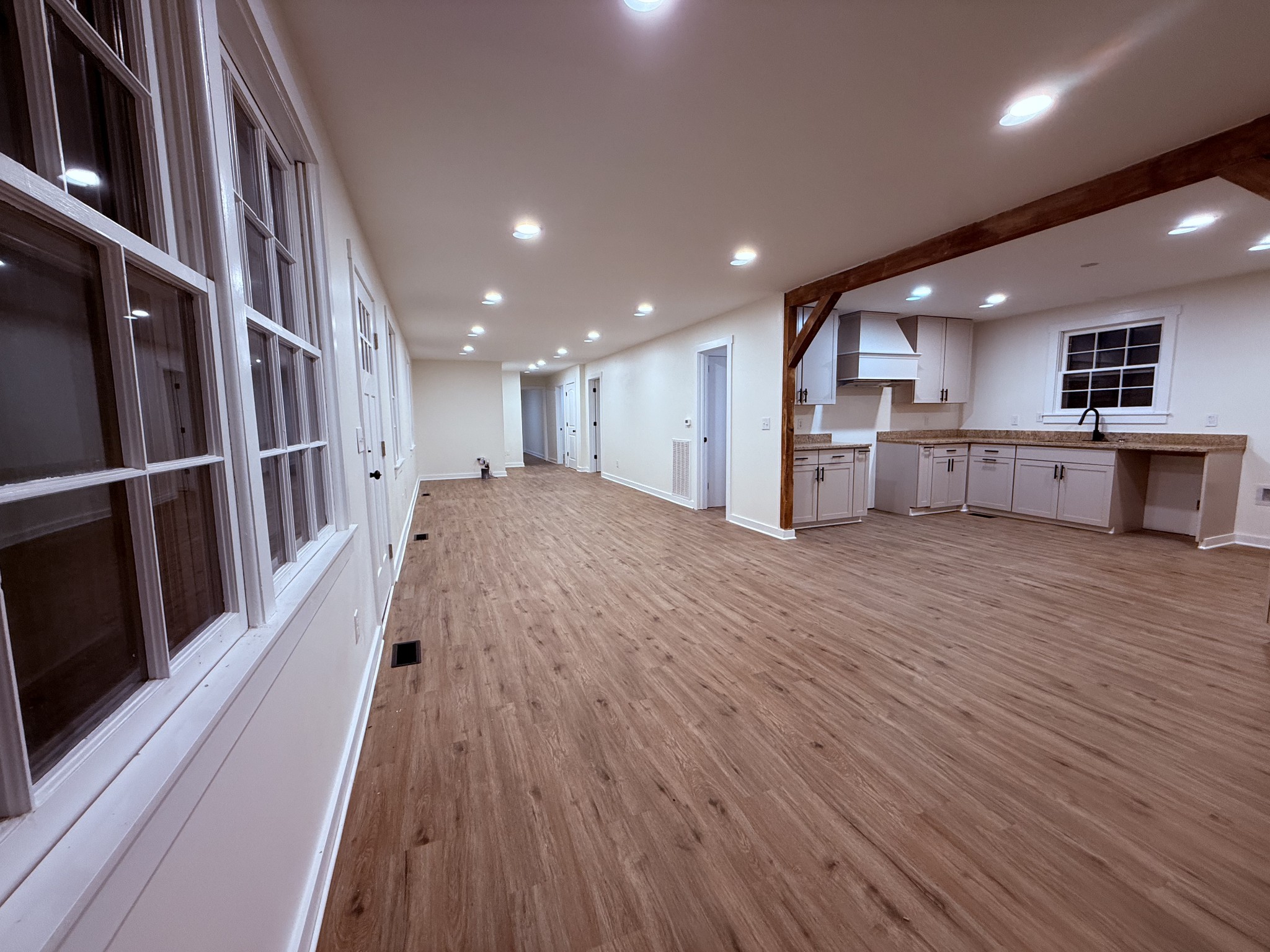 622 Beech Street Centerville, TN 37033 - Photo 6 of 30 a view of kitchen with cabinets and wooden floor